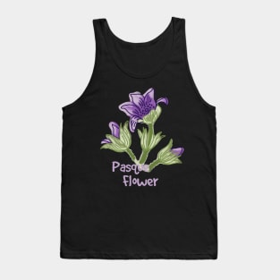 Pasque Flower Tank Top